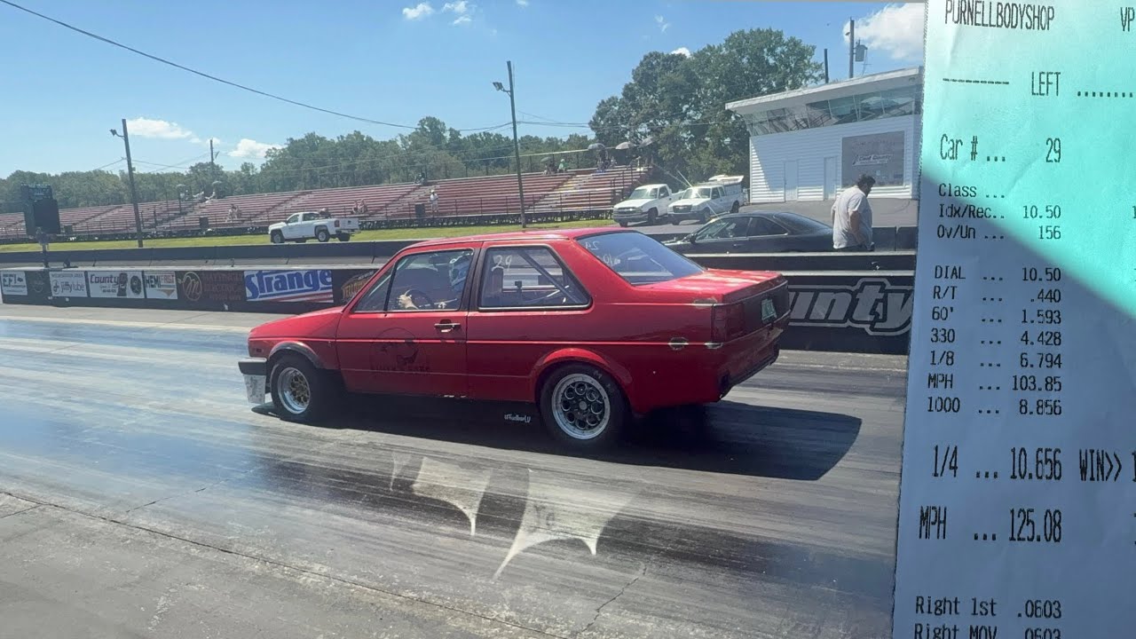 Fastest All Motor Mk2 Jetta In The World