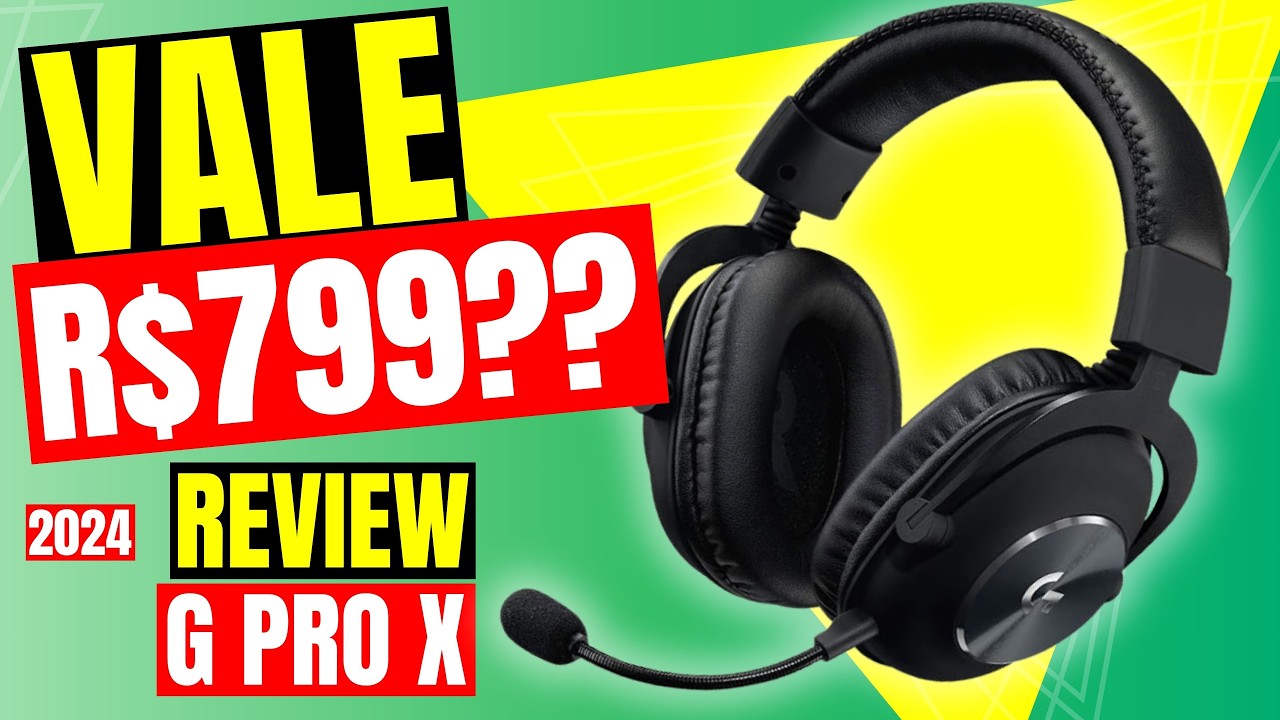Review COMPLETA do Headset LOGITECH G PRO X - 2024