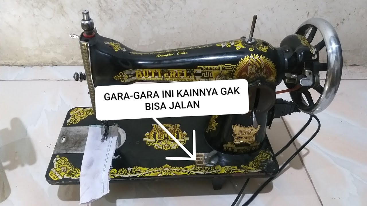CARA MENGATASI KAIN TIDAK BISA JALAN PADA MESIN JAHIT SAAT MESIN BERPUTAR