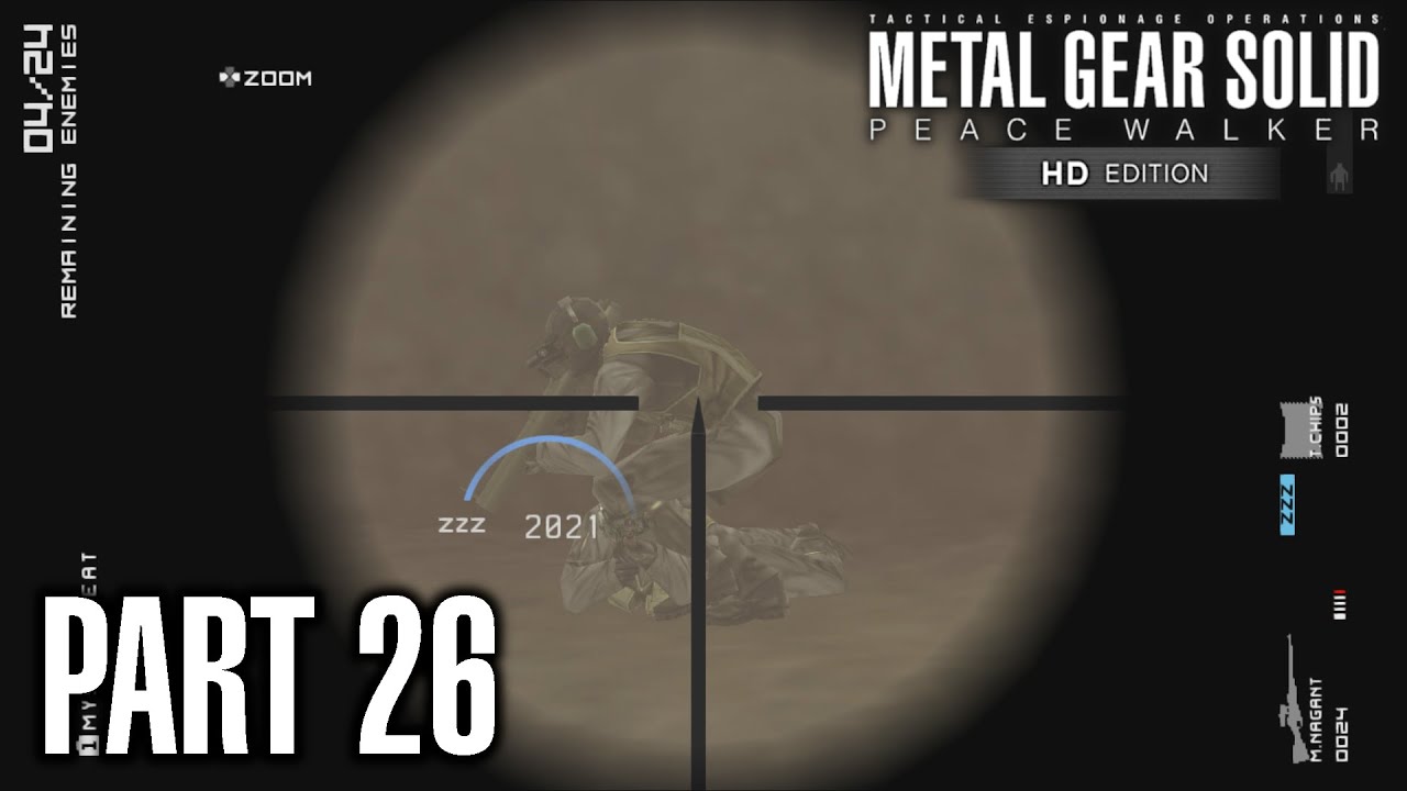 Metal Gear Solid Peace Walker Playthrough P.26 - Sniping in the Mine
