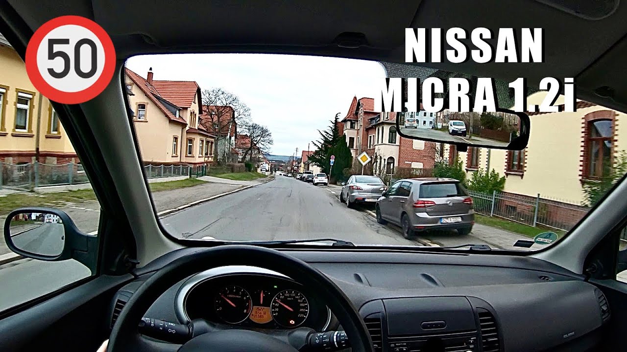 2007 Nissan Micra | 1.2 i | POV City Drive