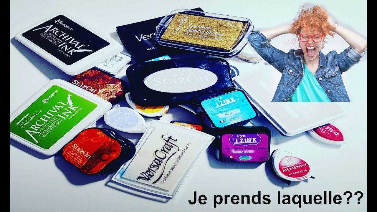 [ Revue] : Quelle encre choisir en scrap?