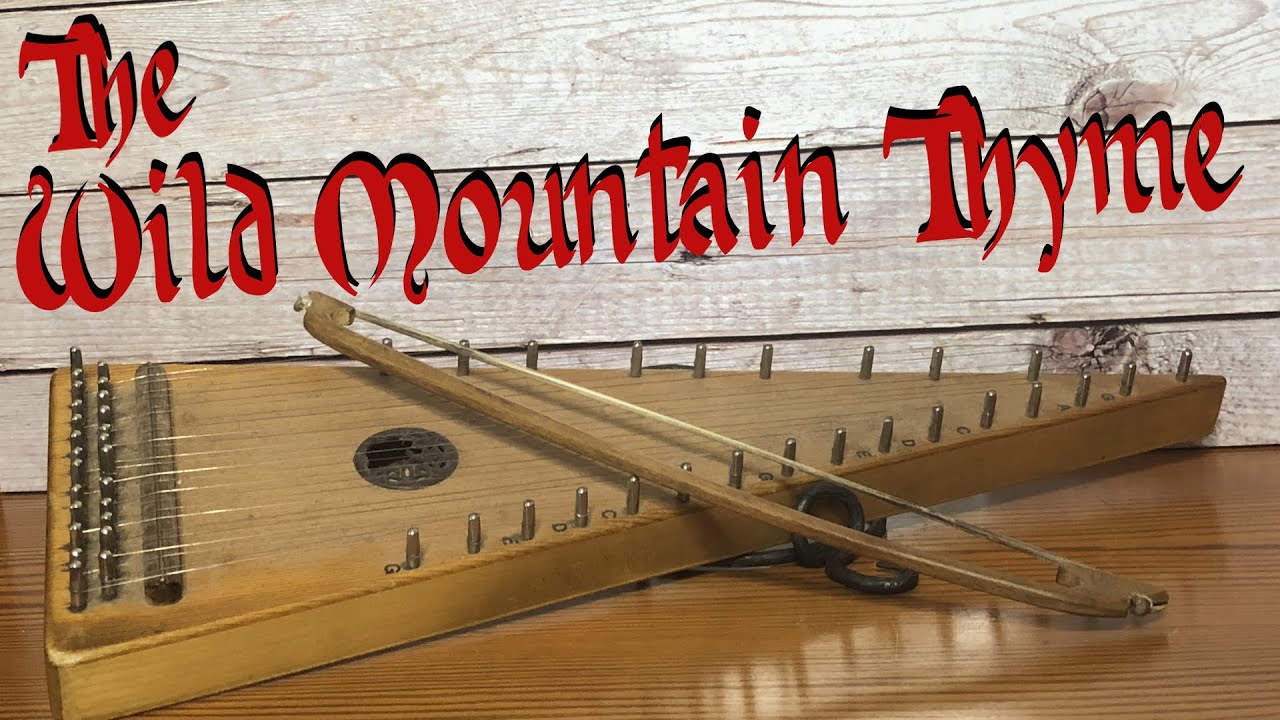 Schottischer Song mit Streichpsalter: The Wild Mountain Thyme