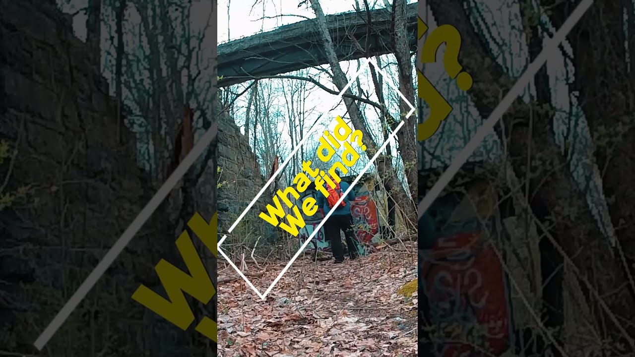 Abandoned mine ruins in Carbon County Pennsylvania! #shorts #explore