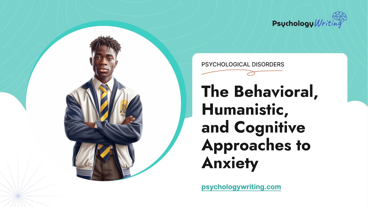 The Behavioral, Humanistic, and Cognitive Approaches to Anxiety - Essay Example