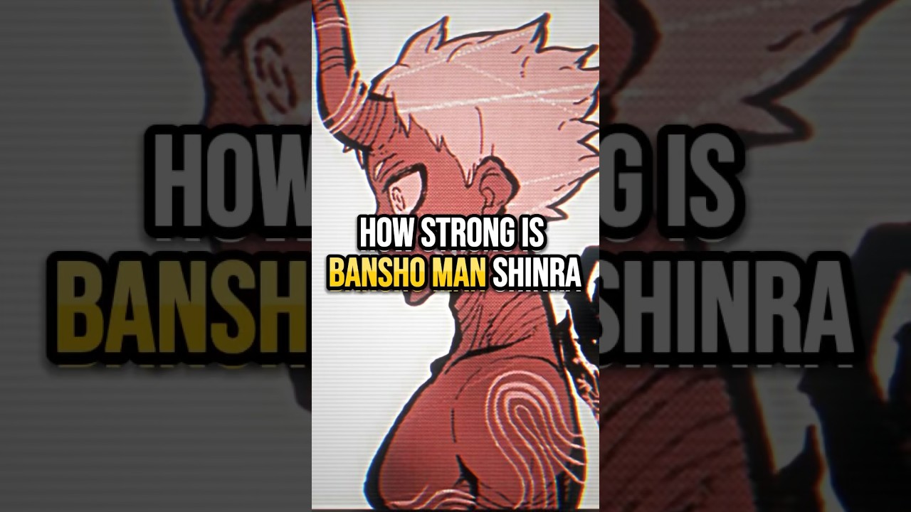 Насколько силён Shinra Bansho Man? #шорты #огненнаясила