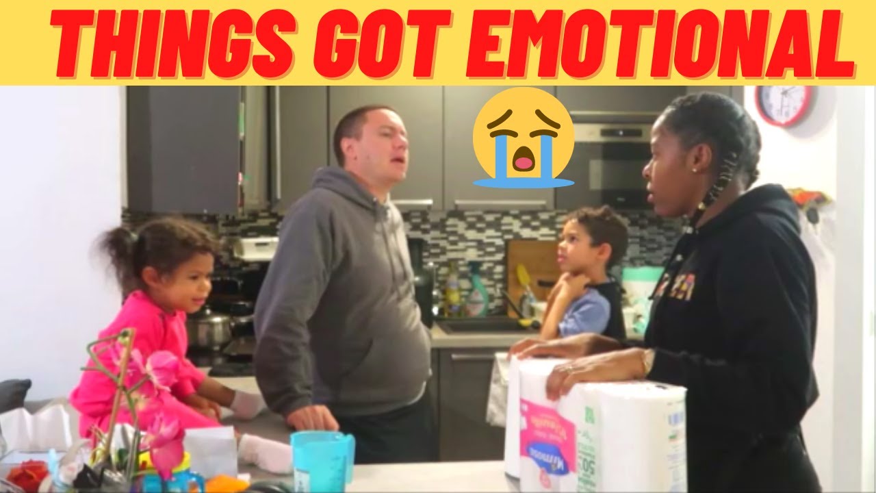 THINGS GOT EMOTIONAL AND INTENSE QUICKLY | INTERRACIAL FAMILY VLOG | JAMAICAN IN FRANCE