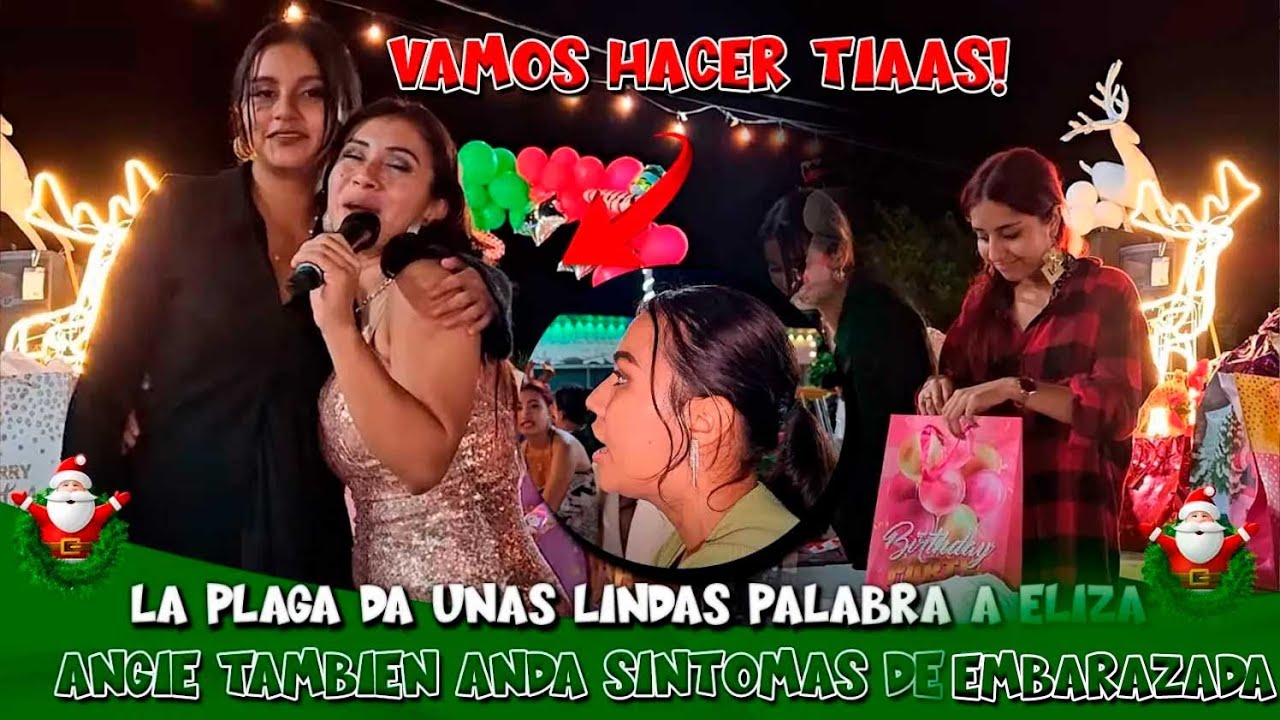 La plaga da unas lindas palabras para Eliza. ¿Sera que Angie también esta embarazada?