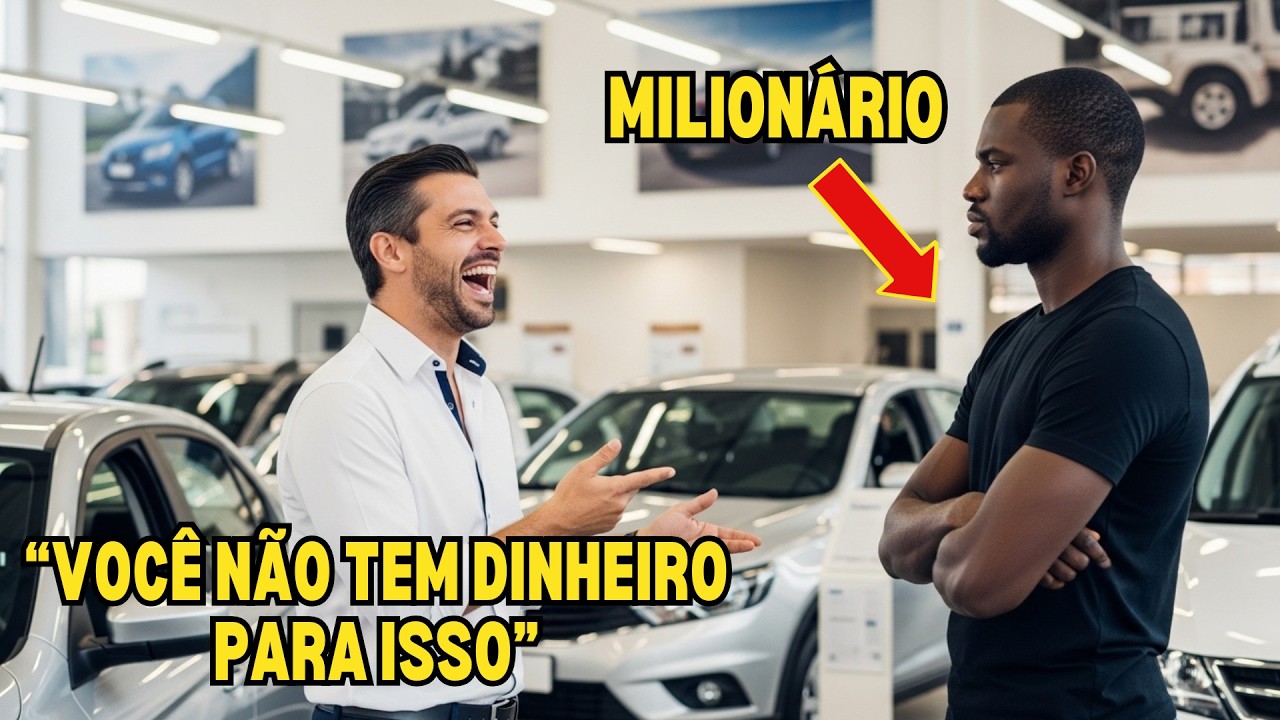 Vendedor de Carros Ri de Homem Negro — Minutos Depois Ele Compra a Concessionária Inteira à Vista