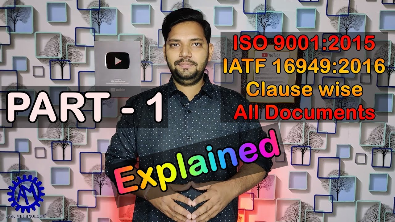IATF DOCUMENTS PART 1 ! CLAUSE WISE ALL DOCUMENTS !! IATF 16949 2016 !!! ASK MECHNOLOGY !!!!