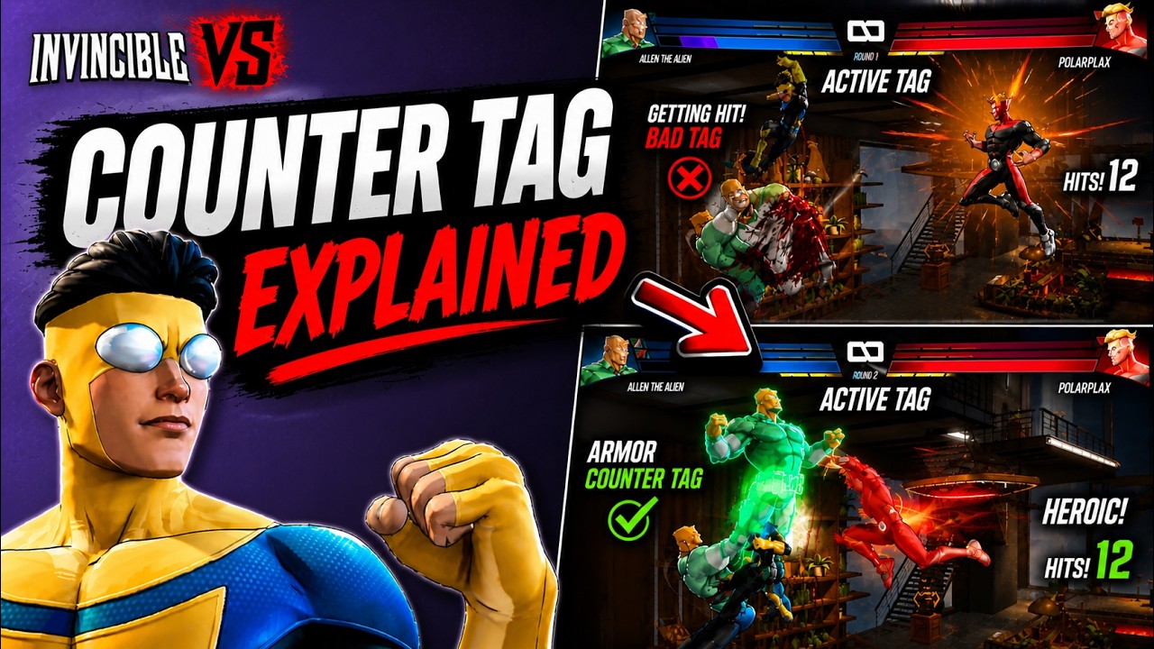 Руководство по игре Invincible против Counter Tag