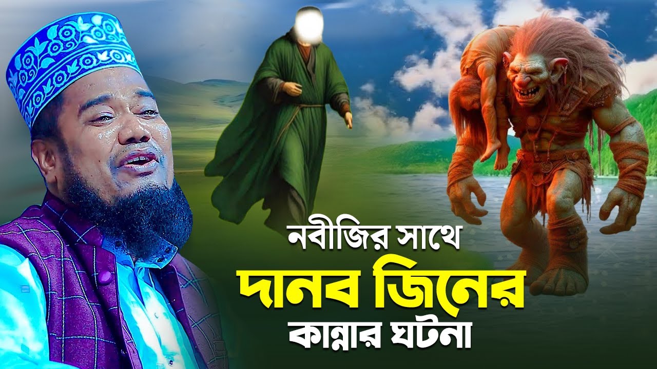 নবীজির সাথে দানব জিনের কান্নার ঘটনা! Ruhul amin siddiki new waz