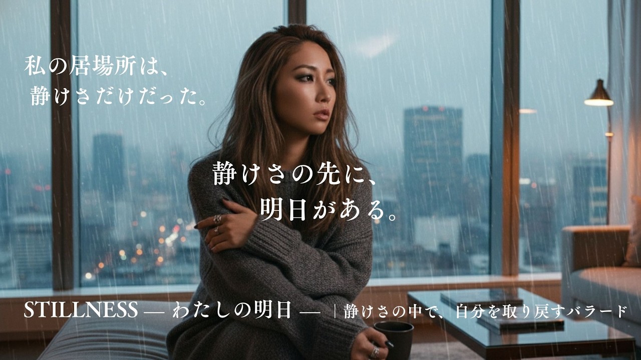 STILLNESS — わたしの明日 —｜静けさの中で、自分を取り戻すバラード（Original Japanese Ballad）