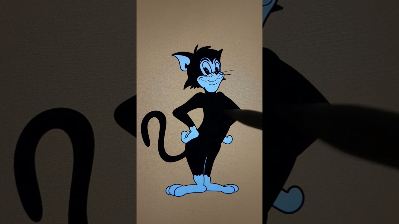 butch cat #butchcat #kidsvideo #coloring #drawing #painting #cute #art #tomandjerry