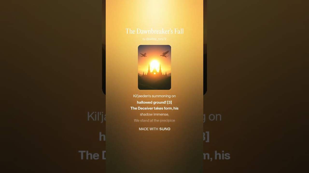 The Dawnbreaker's Fall