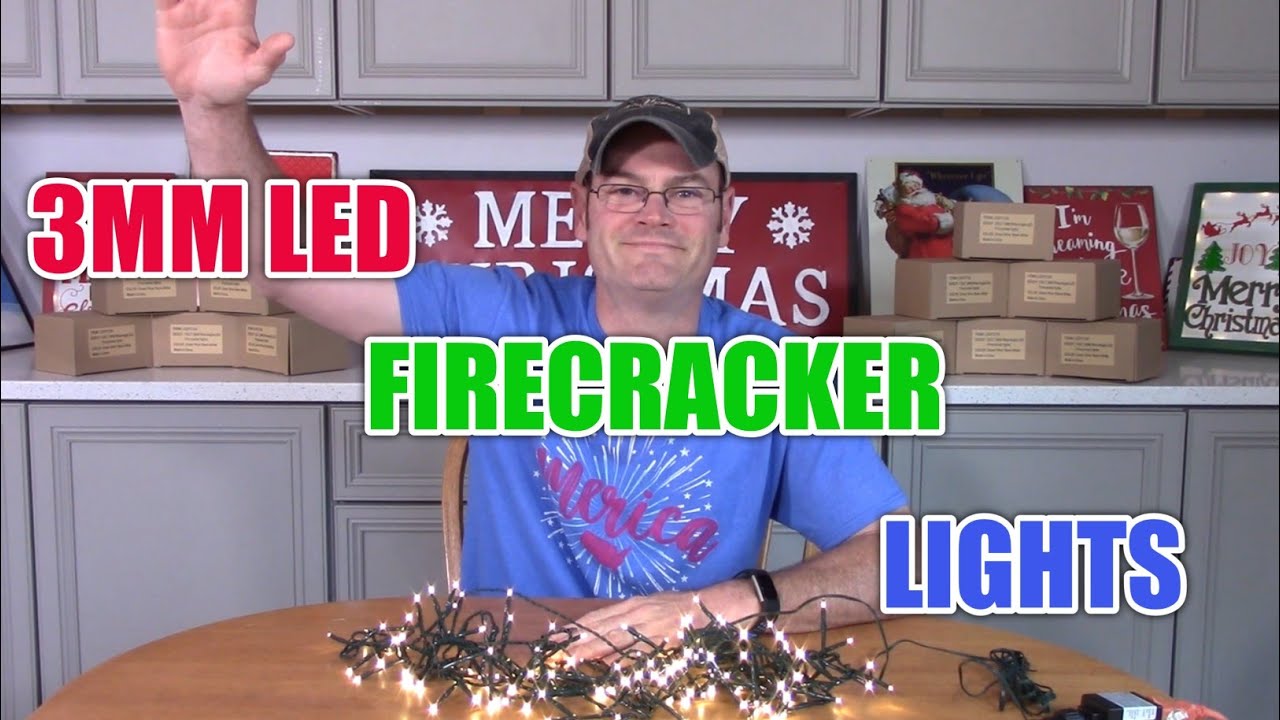 3MM LED Firecracker Lights Review