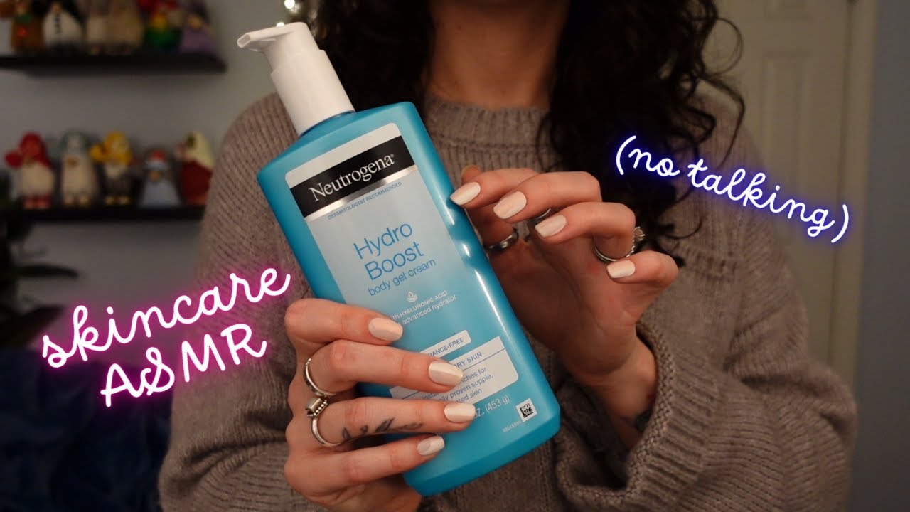ASMR For Sleep 😴 Tapping On Skincare (No Talking)