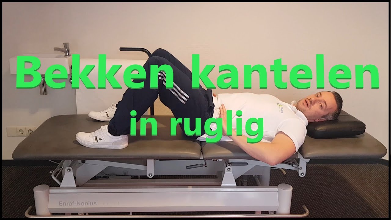 Bekken Kantelen Oefening voor de Lage Rug en Bekken
