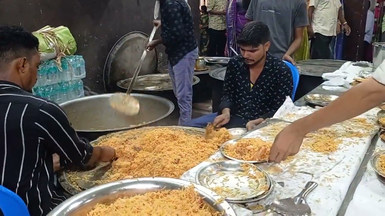 1200 peoples chicken Vadi Biryani | marriage function in Kodambakkam
