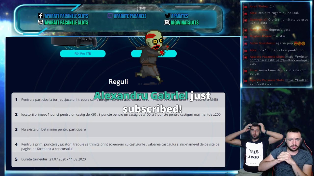 MERITAM UN CASTIG ASTAZI? Aparate Pacanele Slots Livestream