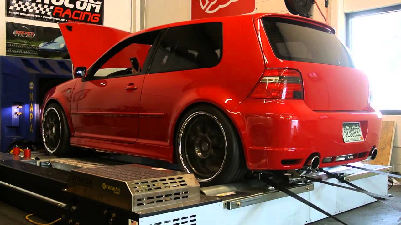 800HP VW R32 United Motorsport Tuned On E85 Dyno Pull