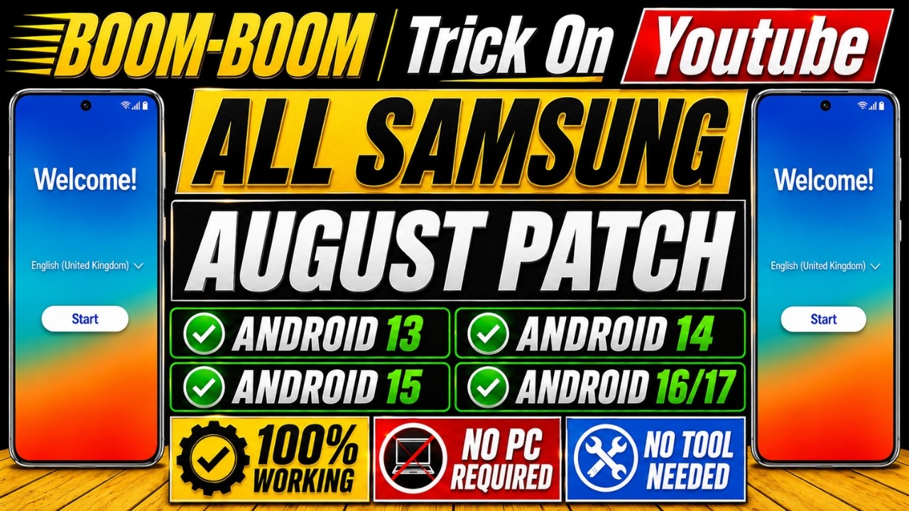 New Samsung FRP Bypass 2026 | Android 13-14-15-16-17 | Without Computer | New Trick Update 2026