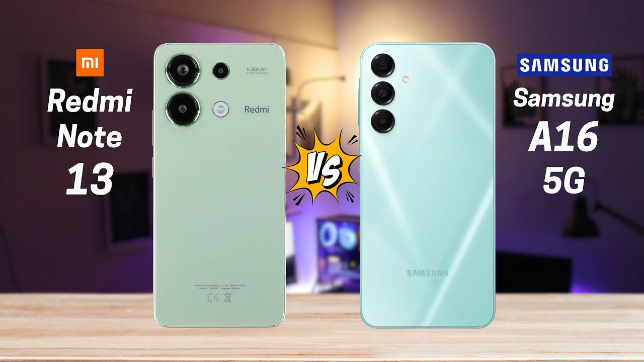 Redmi Note 13 vs Samsung A16 5G