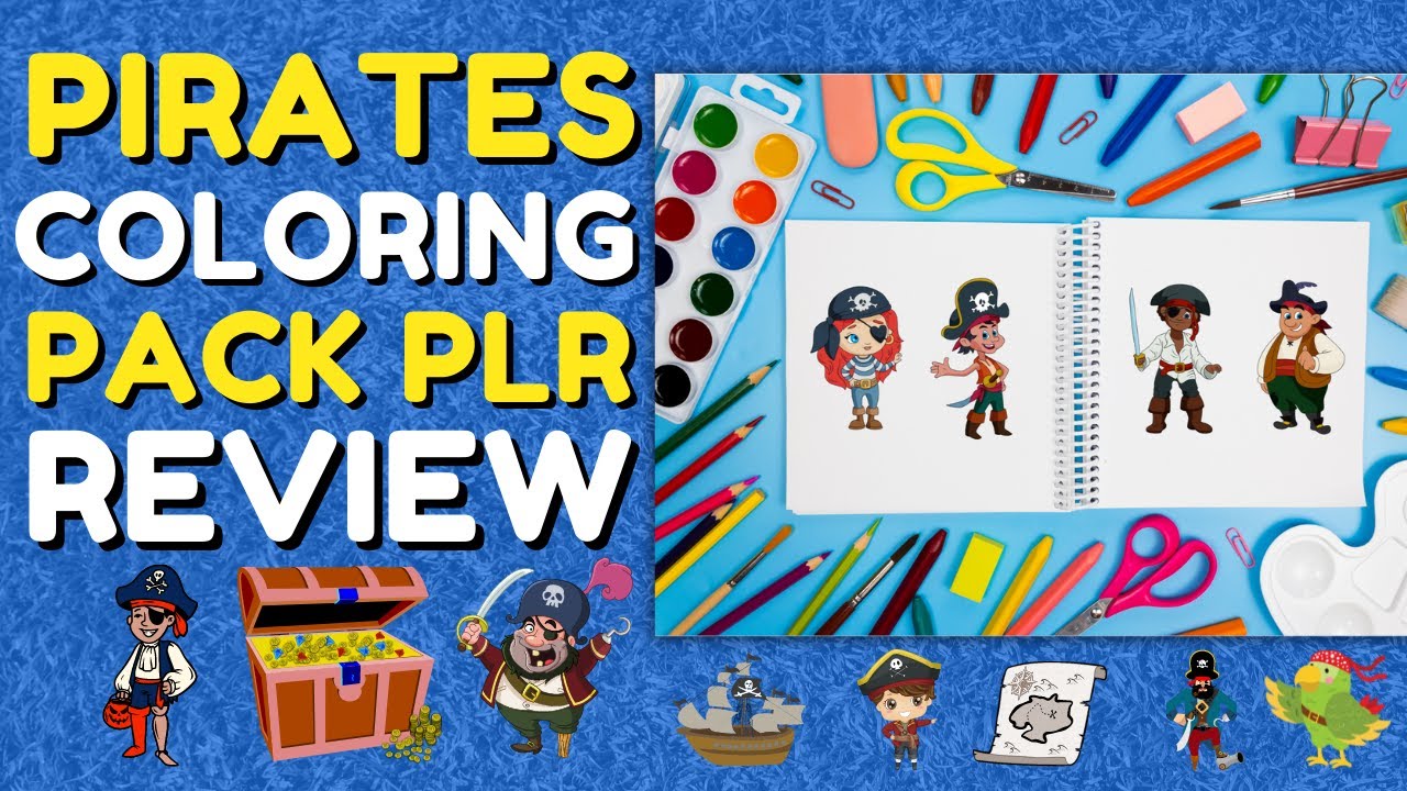 Pirates Coloring Pack PLR review