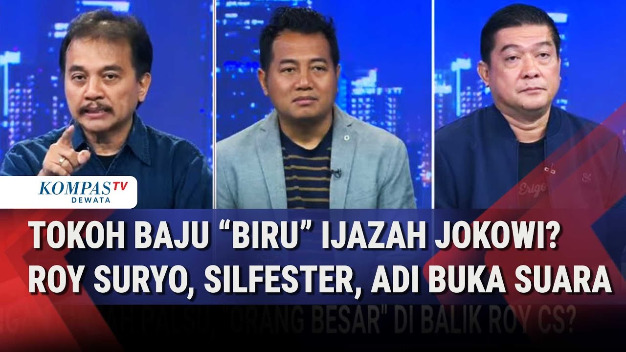 [FULL] Roy Suryo, Silfester dan Adi Prayitno Soal Tokoh Besar Berbaju 'Biru' di Kasus Ijazah Jokowi