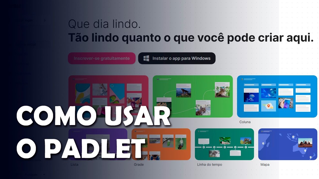 O que é como usar o Padlet? Mural virtual em sala de aula!