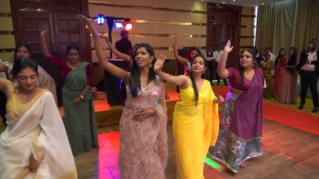 Wedding Surprise Dance Of Isuri & Himesh 😍 #wedding #weddingdance #surprise #surprisedance #dance