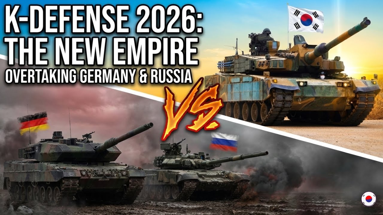 2026: Why Germany and Russia are Losing the Arms Race to South Korea's K-Defense