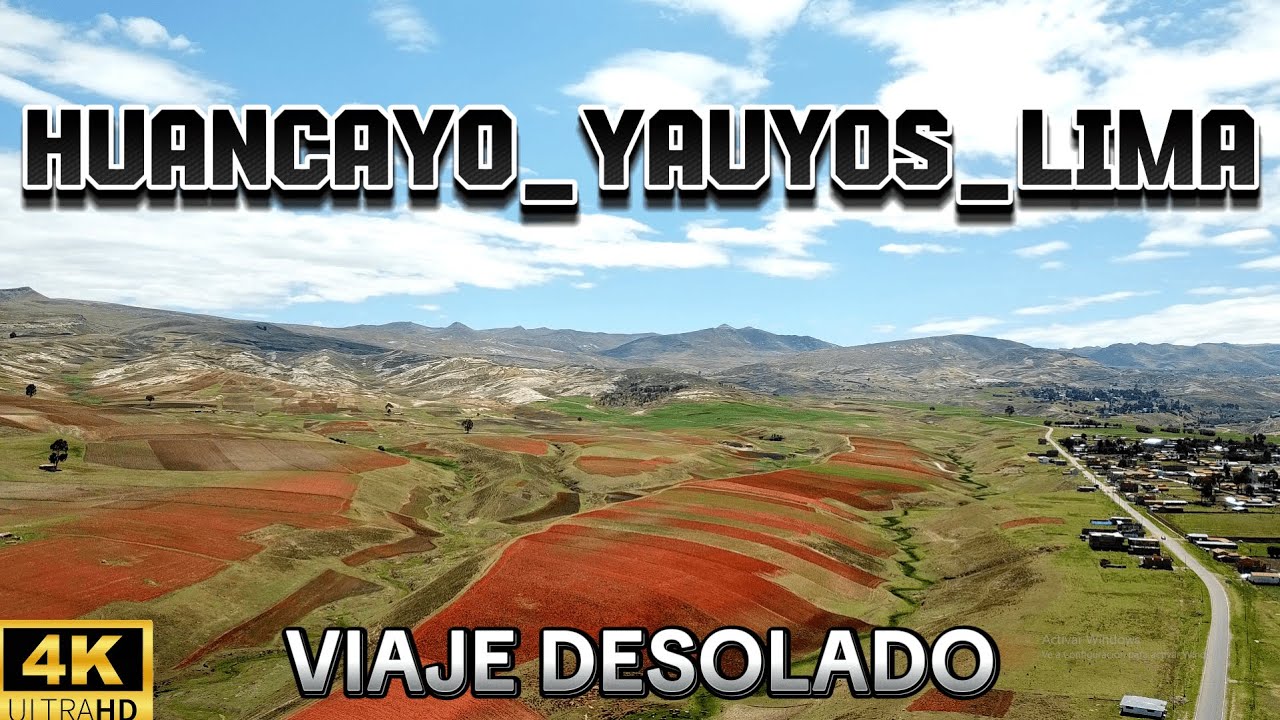 Ruta de HUANCAYO a LIMA por la vía RESERVA PAISAJISTICA NOR YAUYOS - COCHAS_CAÑON UCHCO-Alis en moto