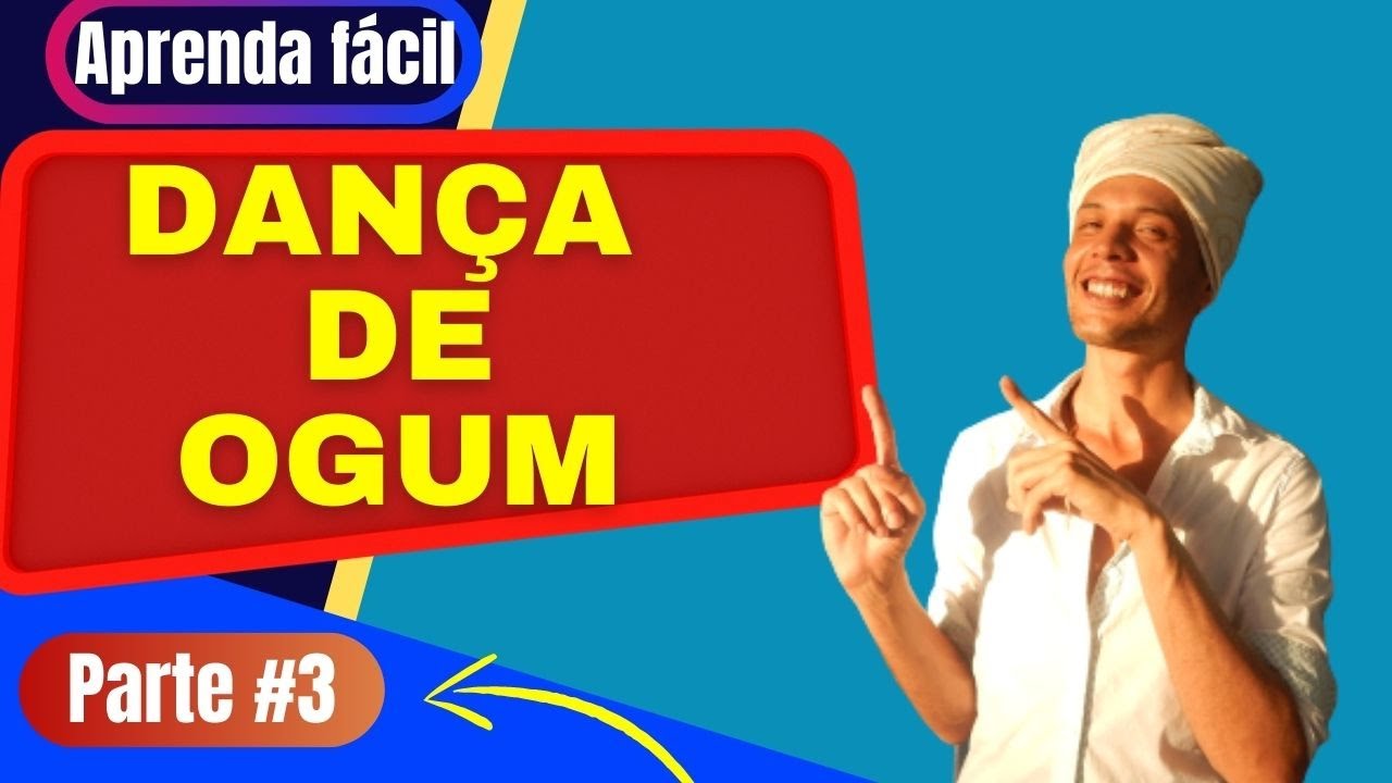 Dança de Ogum. Aprenda rápido e fácil. Dança Afro brasileira com Dan Oliveira.