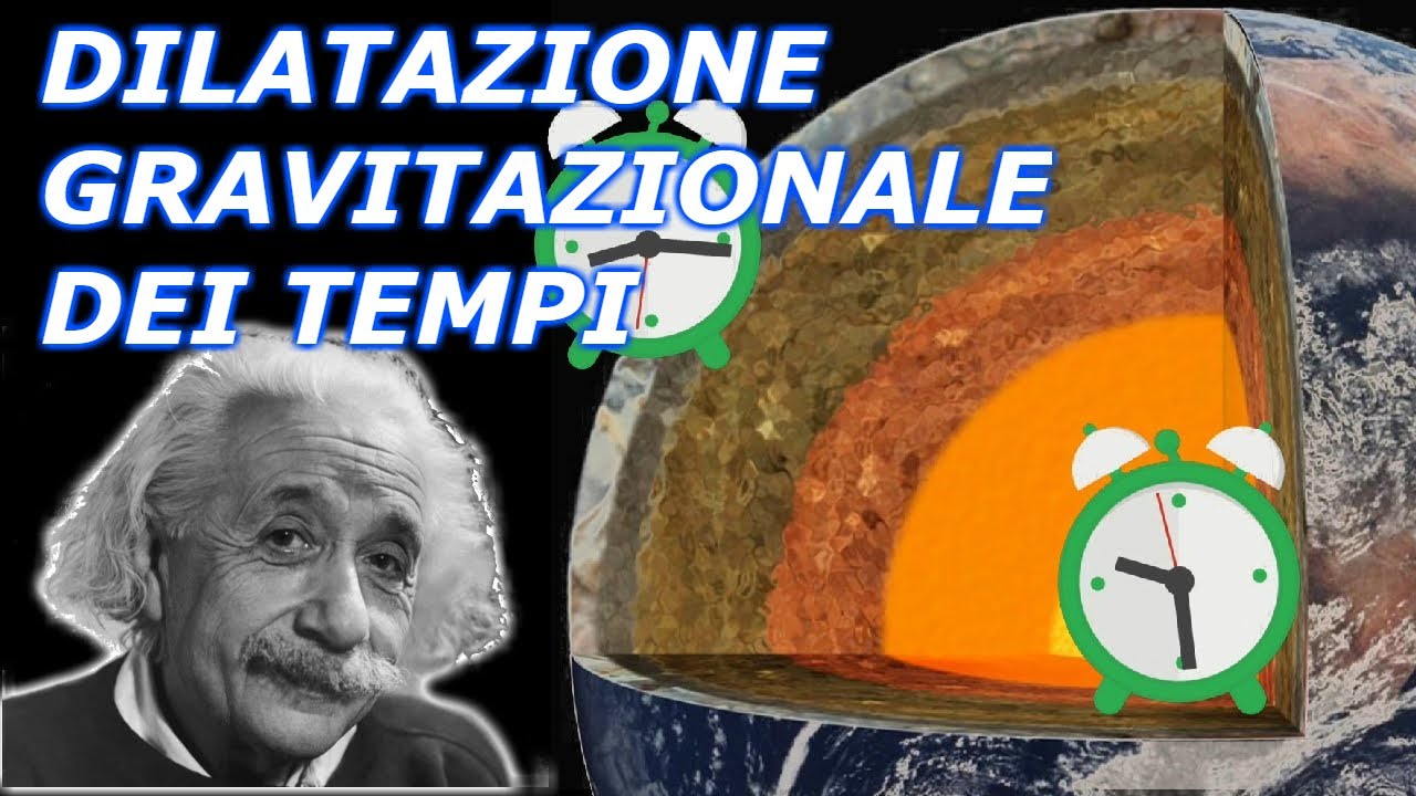 PERCHÉ IL CENTRO DI UN PIANETA RIMANE PIÙ GIOVANE? |  Dilatazione gravitazionale dei tempi