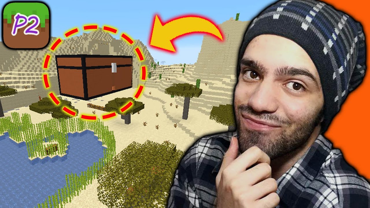 ماینکرفت فور اور 2 یه  چست بزرگ ساختم و ماین کردم+تایم لپس minecraft for ever 2
