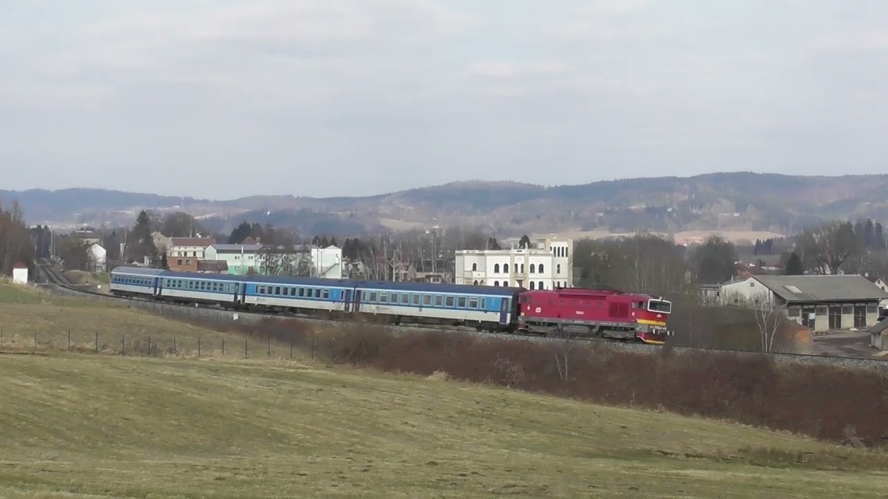 ČD 754.067  ▪︎  R 926 Krakono&scaron;  ▪︎  Červen&yacute; Kostelec  ▪︎  8.2.2025