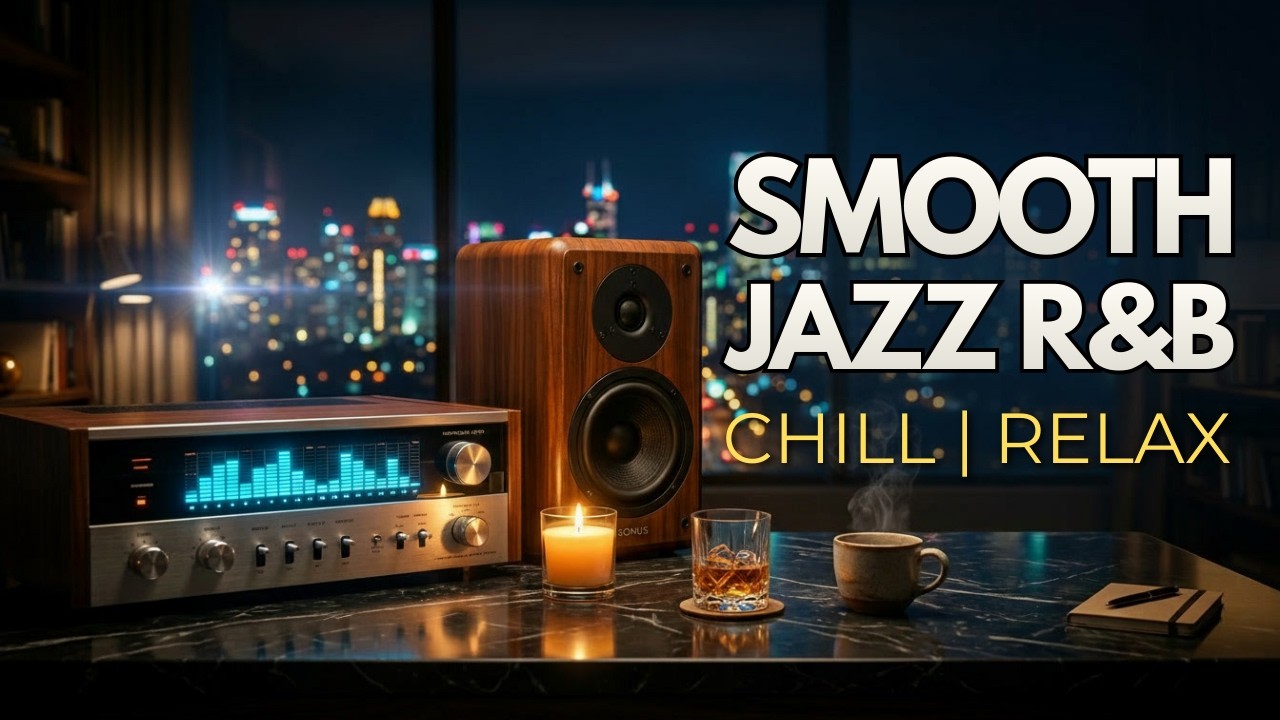 Smooth Jazz & Soulful R&B – Relaxing Chill Grooves for Late Night Vibes & Deep Focus