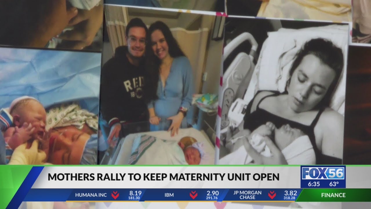 Mothers rally as obstetric unit prepares to move from Stanford to Danville