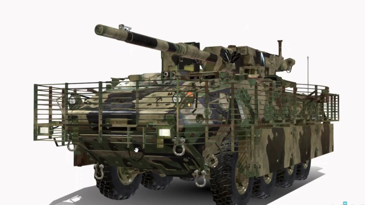 NEW M1128 STRYKER MGS 8x8 VAZOU? | O Canhão de 105mm Que Deveria Matar Tanques (Mas Fracassou)