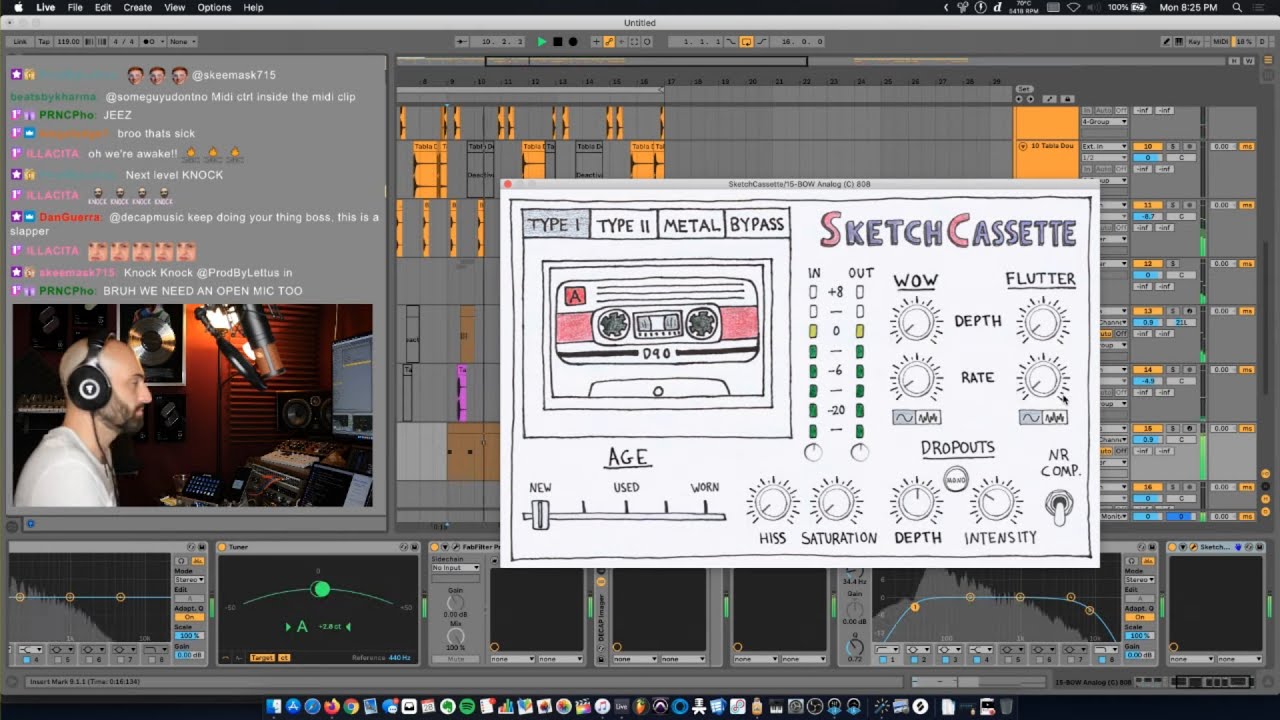 Decap (Music production, Ableton, FL, Drums That Knock) Twitch Stream