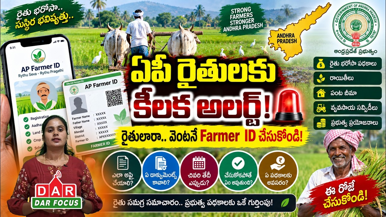 Farmers BIG ALERT: Farmer Registry Mandatory? | PM-KISAN ₹2,000 Payment & Farmer ID Updates