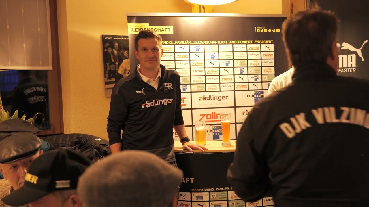 Pressekonferenz DJK Vilzing vs FC Bayern