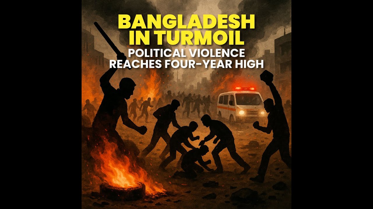 Bangladesh in Turmoil: Political Violence Reaches Four-Year High