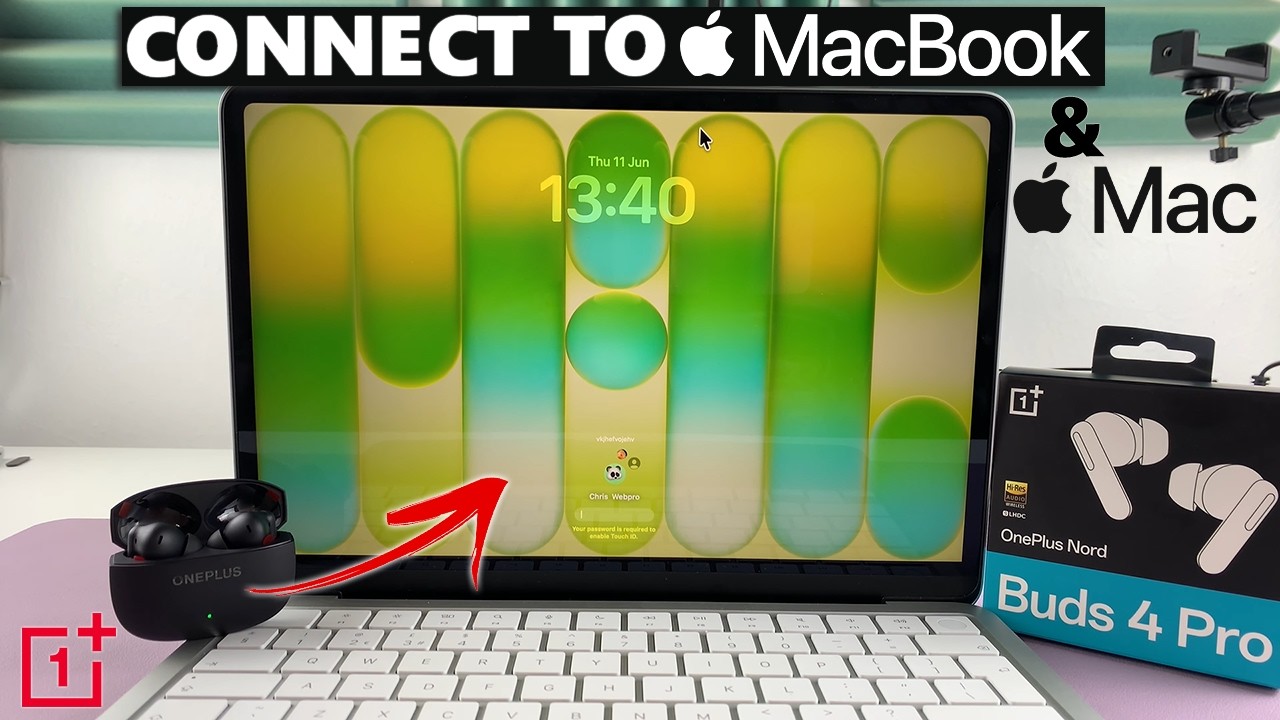 OnePlus Nord Buds 4 Pro: Как выполнить сопряжение и подключить к Mac / MacBook