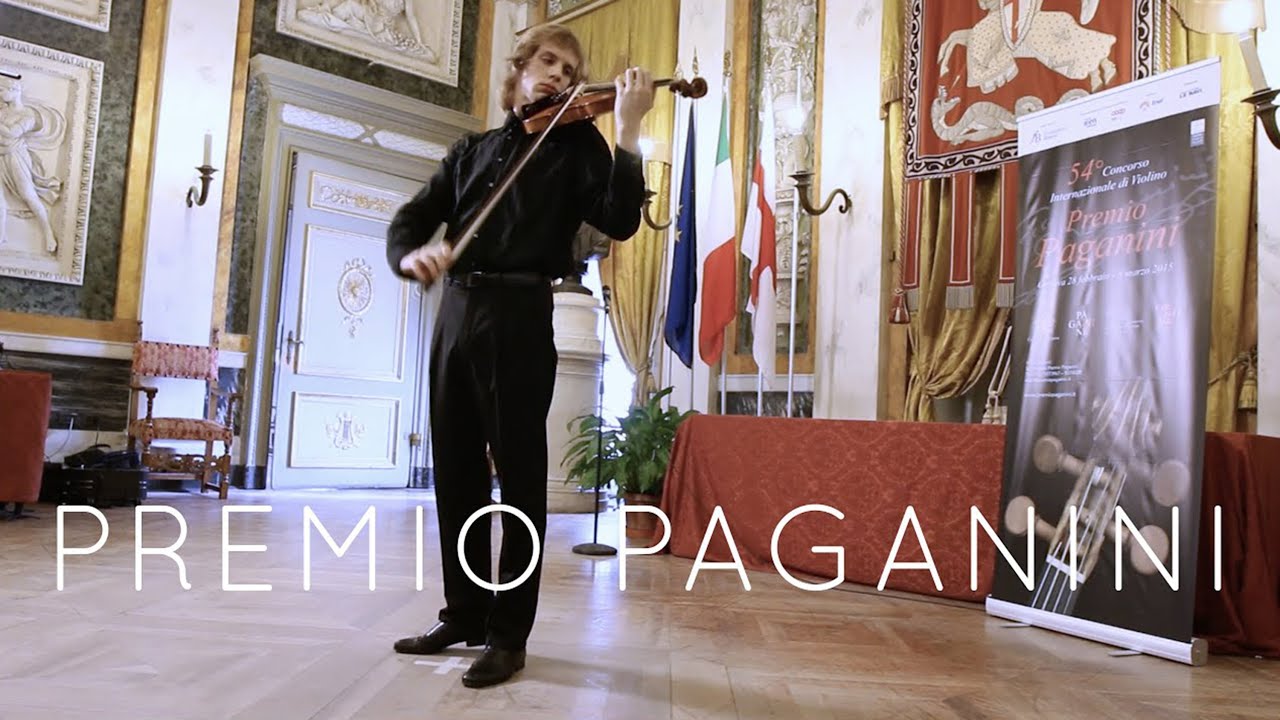 Albrecht Menzel - Bach, Paganini - Premio Paganini 2015 - 1st Round