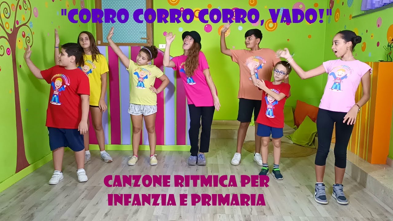 Canzone ritmica sulla daily routine per i bambini dell'infanzia e della primaria-