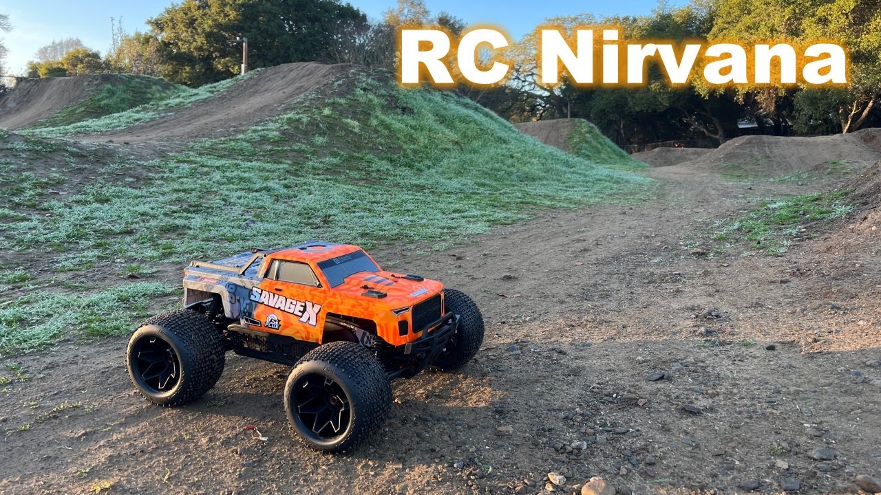 HPI Savage X Flux V2 Epic bash (Pure Morning)