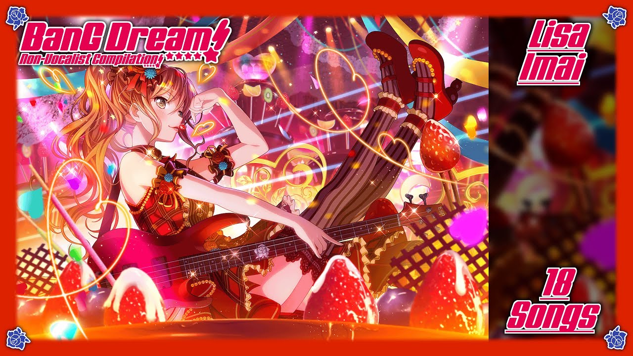 [BanG Dream! / Bandori!] Roselia - Lisa Imai - Singing Compilation