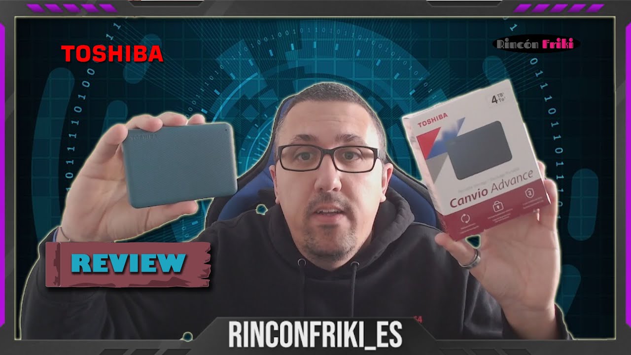 Disco Duro Externo Toshiba Canvio Advance 4 Tb || Unboxing & Review & Tests